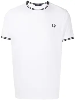 FRED PERRY: Хлопковая футболка  Twin Tipped