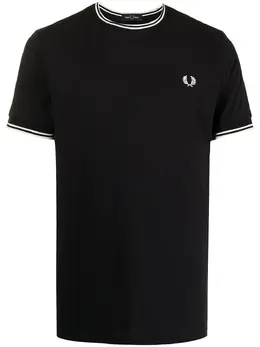 FRED PERRY: Хлопковая футболка 