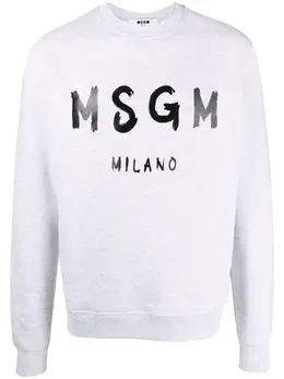 MSGM: Свитшот с принтом 