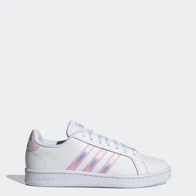 Adidas grand court pink online