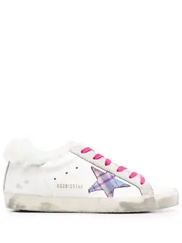 Golden Goose: Белые кроссовки  Super Star