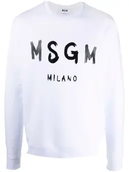 MSGM: Свитшот с принтом 