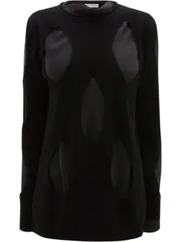 JW Anderson: Чёрный свитер 