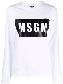 MSGM: Свитшот с принтом 