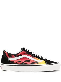 Vans: Чёрные кроссовки  Old Skool