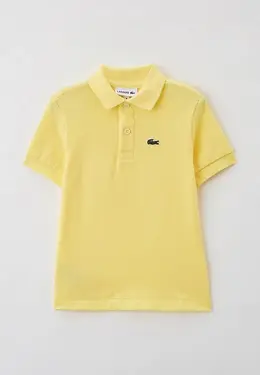 Lacoste: Жёлтое поло 