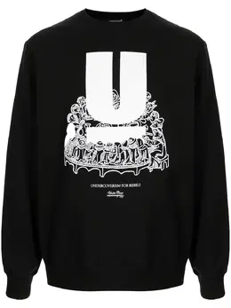 UNDERCOVER: Чёрный свитшот 