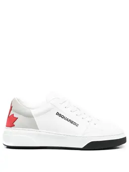 Dsquared2: Белые кроссовки 