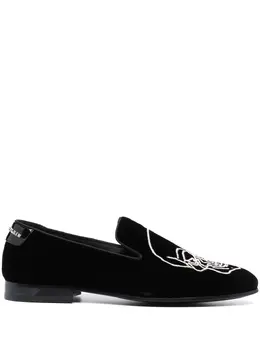 Philipp Plein: Чёрные туфли  Skull