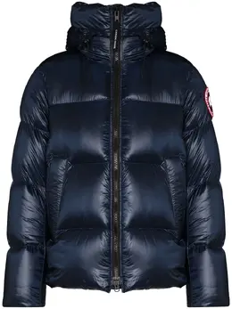 Canada Goose: Голубая куртка  Crofton