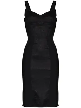 Dolce & Gabbana: Платье с растительным принтом 