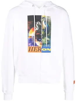 Heron Preston: Толстовка  Heron с принтом