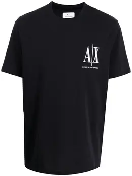 Armani Exchange: Хлопковая футболка