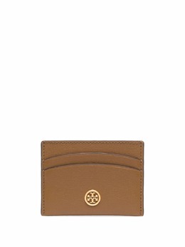 Tory Burch: Коричневый картхолдер  Robinson