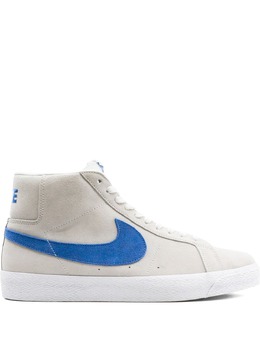 Nike: Белые кроссовки  SB Zoom Blazer