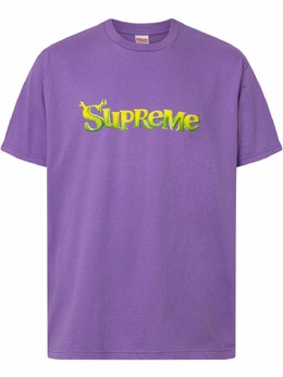 Supreme: Фиолетовая футболка  Shrek