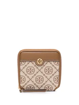 Tory Burch: Коричневый кошелёк 