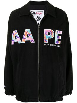 AAPE BY *A BATHING APE®: Чёрная куртка