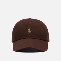 Polo Ralph Lauren: Коричневая кепка 