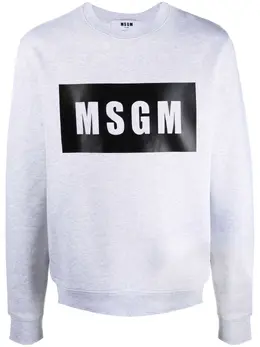 MSGM: Свитшот с принтом 