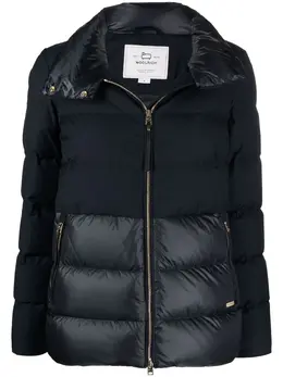 Woolrich: Голубая куртка  Luxe Puffy