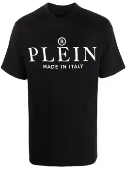 Philipp Plein: Футболка  Made in Italy с принтом