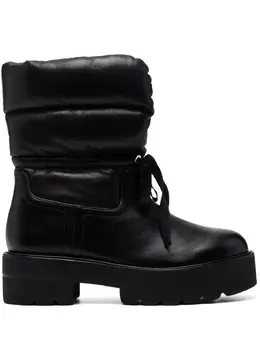 Stuart Weitzman: Чёрные ботинки  Tyler
