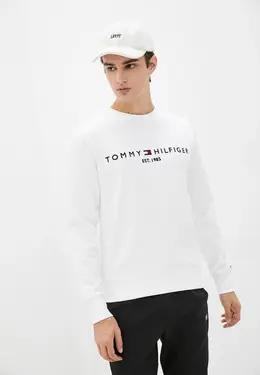 Tommy Hilfiger: Белый свитшот 