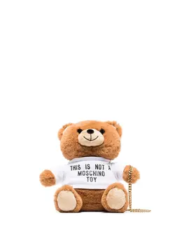 Moschino: Коричневая сумка 