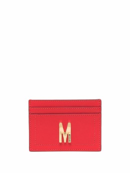 Moschino: Красный картхолдер 