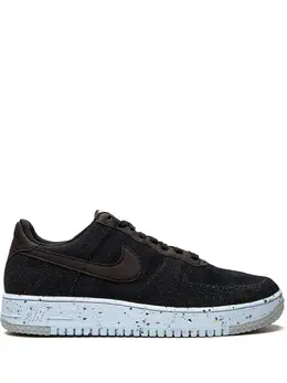 Nike: Чёрные кроссовки Air Force 1 Crater Flyknit