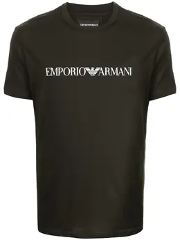 Emporio Armani: Футболка с принтом