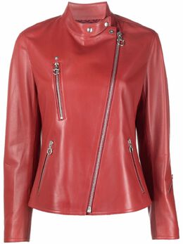 Salvatore Ferragamo: Кожаная куртка 