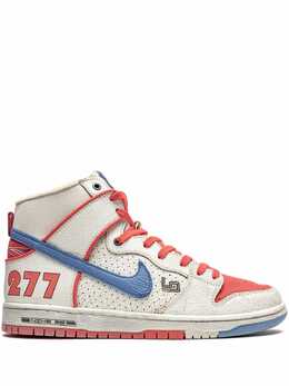 Nike: Голубые кроссовки  SB Dunk High