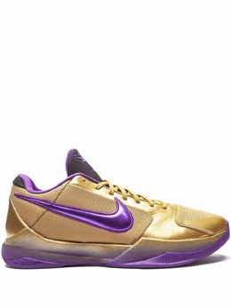 Nike: Фиолетовые кроссовки  Kobe 5 Protro
