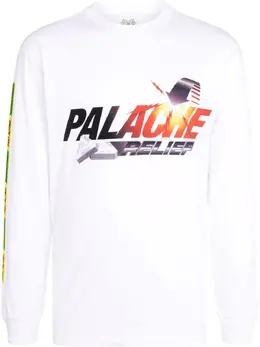 Palace: Белая футболка 