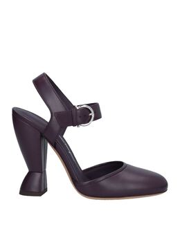 SALVATORE FERRAGAMO: Фиолетовые туфли 