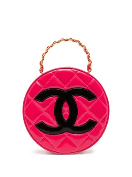Chanel Pre-Owned: Розовая сумка 