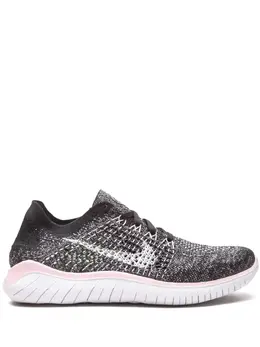 Nike: Чёрные кроссовки  Free RN Flyknit 2018