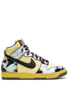 Nike: Чёрные кроссовки  Dunk High