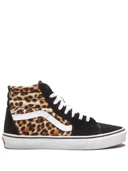 Vans: Чёрные кроссовки  Sk8-Hi