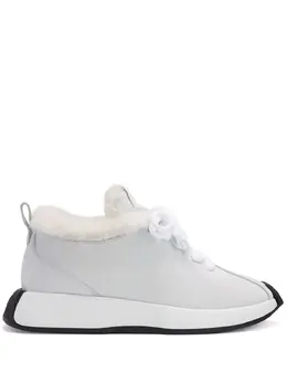 Giuseppe Zanotti: Белые кроссовки  Ferox