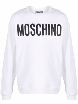 Moschino: Свитшот с принтом 