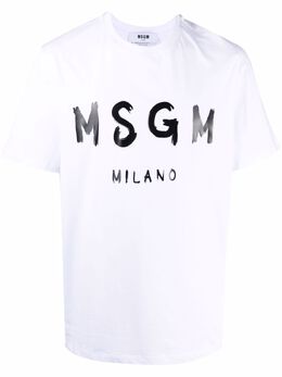 Msgm: Хлопковая футболка 