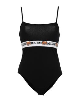 MOSCHINO: Чёрный боди 