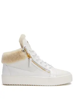 Giuseppe Zanotti: Белые кроссовки  Kriss