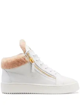 Giuseppe Zanotti: Белые кроссовки  Kriss