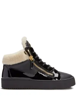 Giuseppe Zanotti: Чёрные кроссовки  Kriss