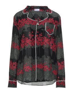 REDValentino: Рубашка с растительным принтом 