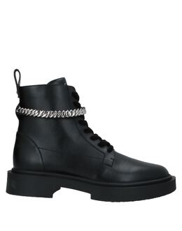 GIUSEPPE ZANOTTI: Чёрные ботинки 